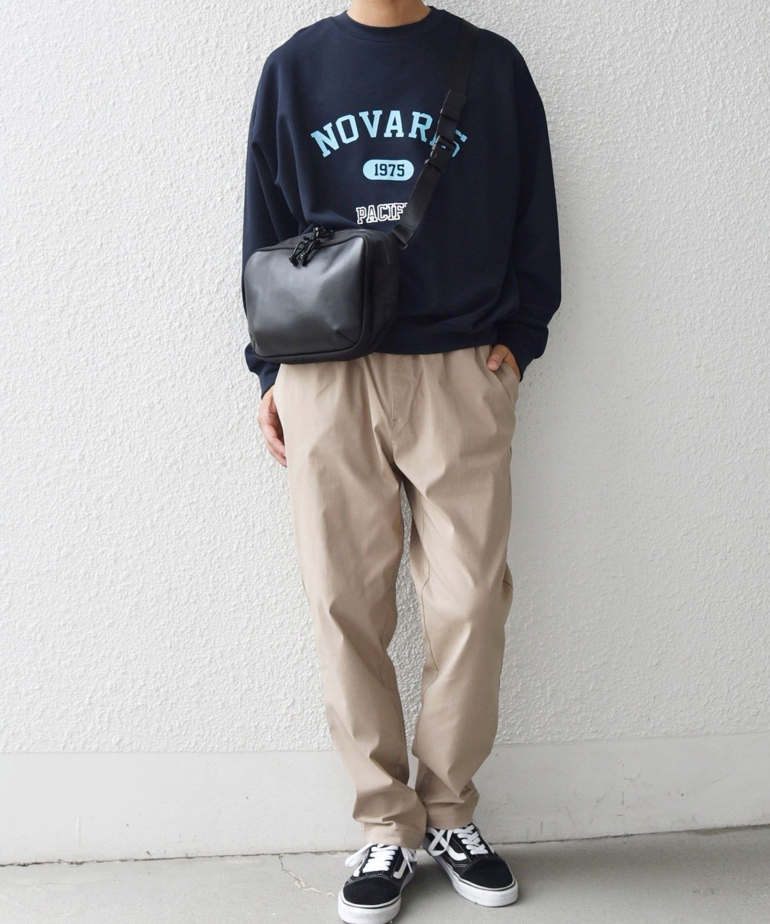 SHIPS any LOST COL.:＜撥水加工＞ショルダー バッグ 25AW◇ シップス バッグ ショルダーバッグ ブラック【送料無料】