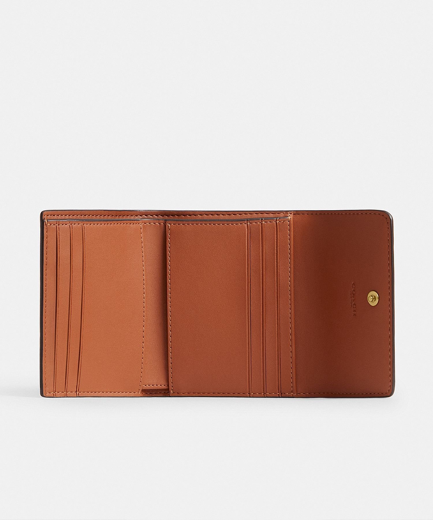 COACH 【公式】ミラ スモール フラップ ウォレット・ホース アンド キャリッジ プリント コーチ 財布・ポーチ・ケース 財布 ブラウン【送料無料】