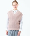 【SALE/22%OFF】MACKINTOSH PHILOSOPHY ムリネニットベスト マッキントッシュ フィロソフィー トップス ニット ネイビー ベージュ ピンク【送料無料】