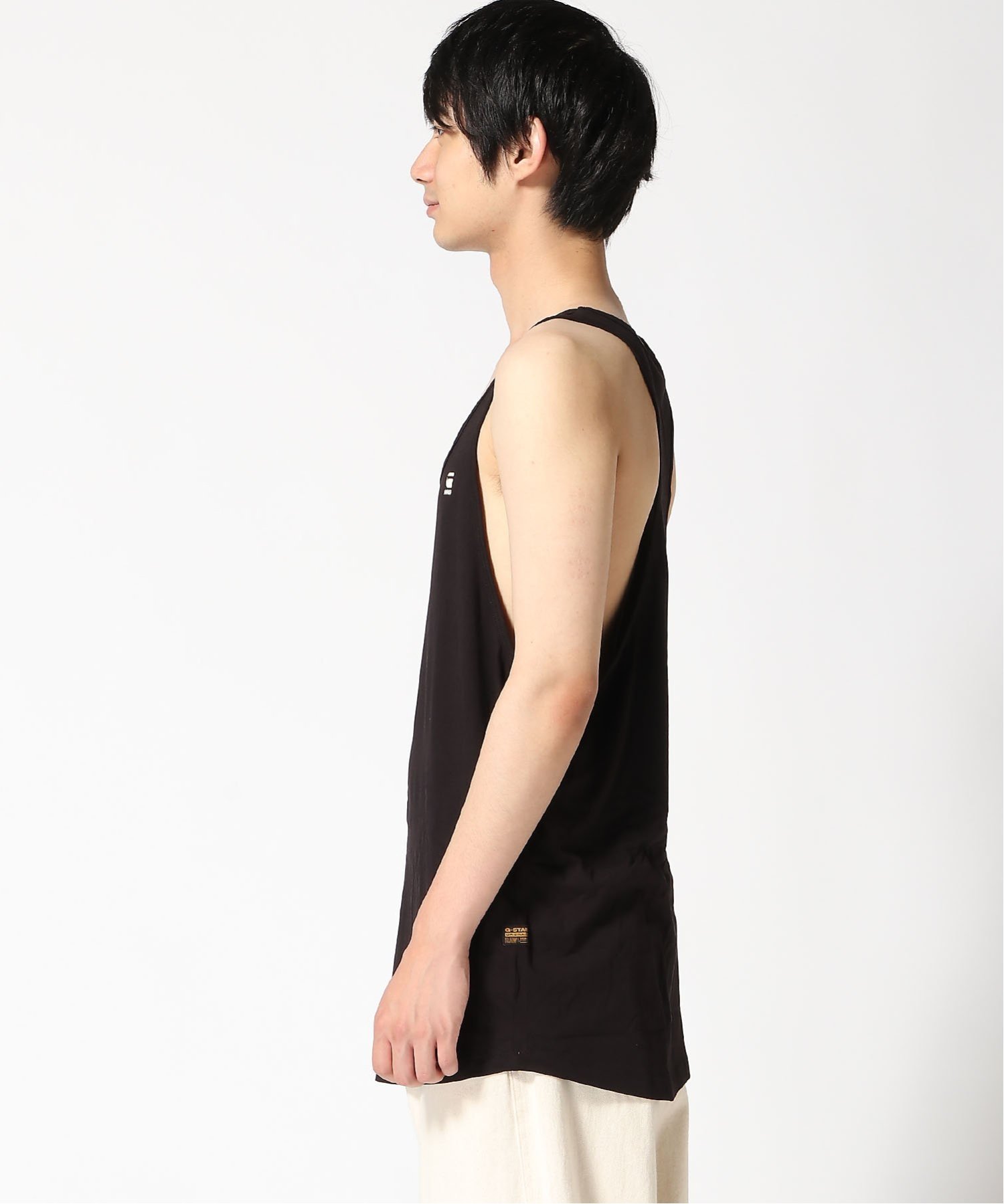 【公式ショップ】LASH MUSCLE TANK TOP 2-PACK/ロゴパックタンクトップ/2枚組 ジースターロゥ トップス ノースリーブ・タンクトップ