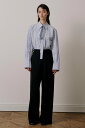 UJOH Braid Tape Wide PNT ウジョー パンツ スラックス・ドレスパンツ ブラック【送料無料】