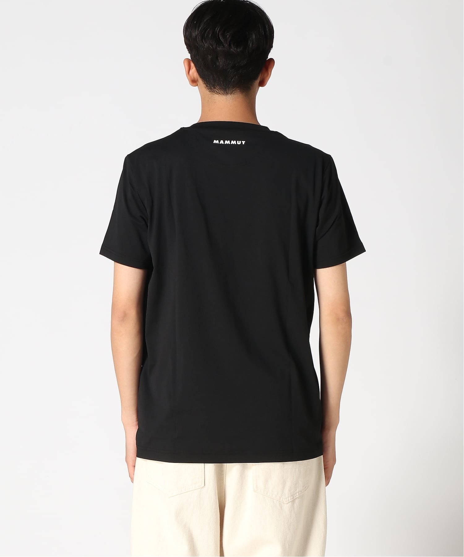 MAMMUT/(U)【公式】QD ロゴ ヒストリー P2 プリント Tシャツ アジアンフィット マムート トップス カットソー・Tシャツ ホワイト ブラック