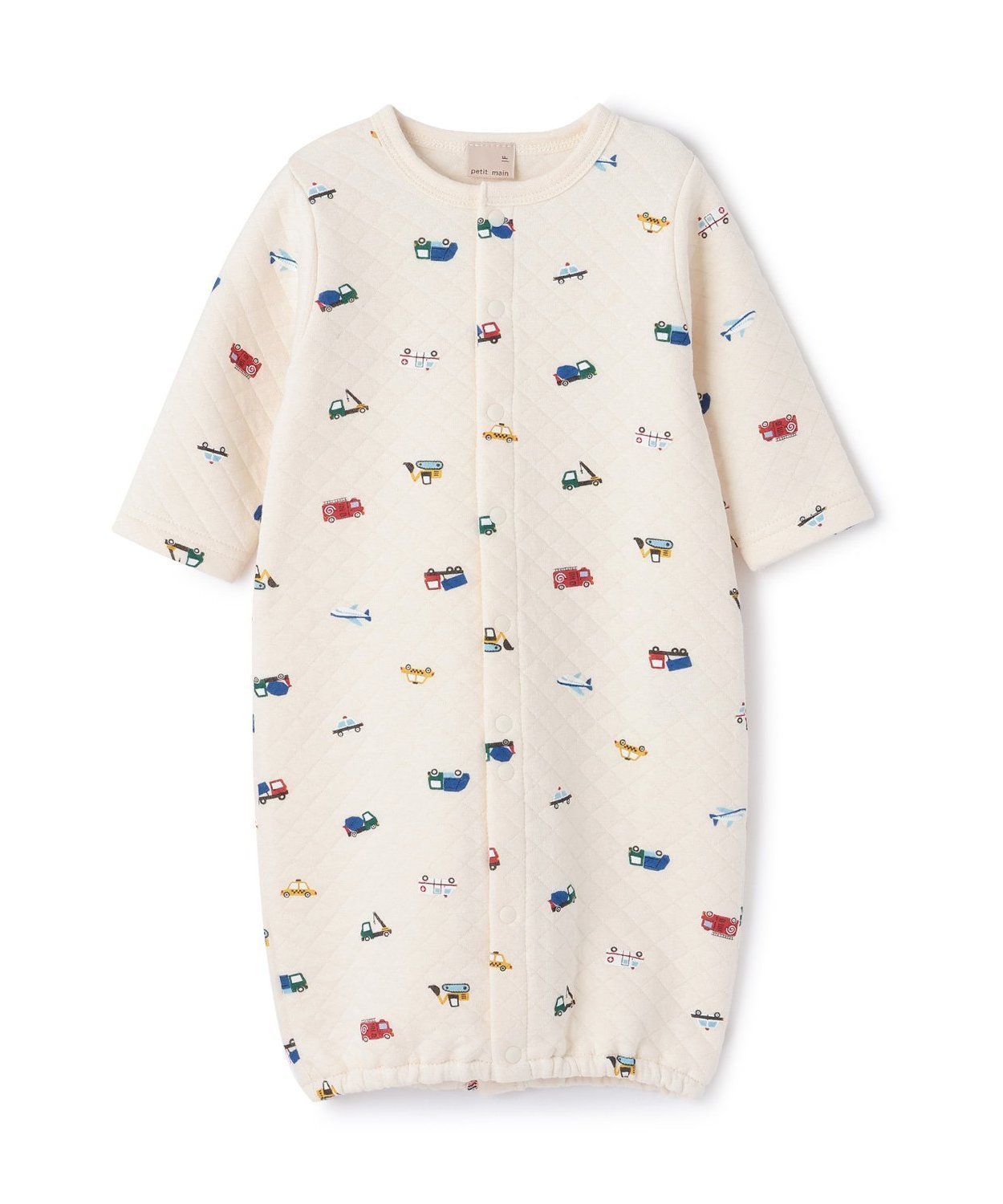 【SALE／30%OFF】petit main キルト車柄2wayオール ナルミヤオンライン マタニティウェア・ベビー用品 ..