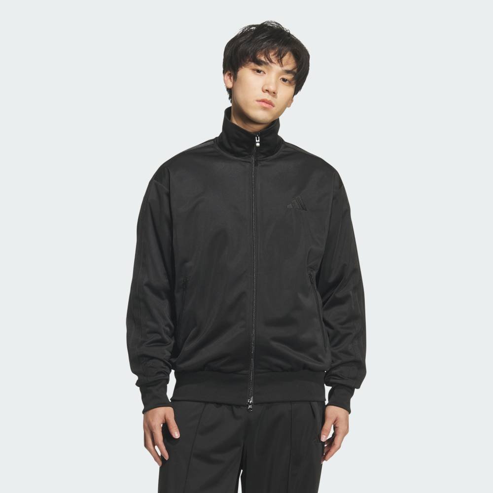 adidas 【公式】アディダス adidas 軽パン トリコットトラックトップ アディダス トップス その他のトップス ブラック【送料無料】