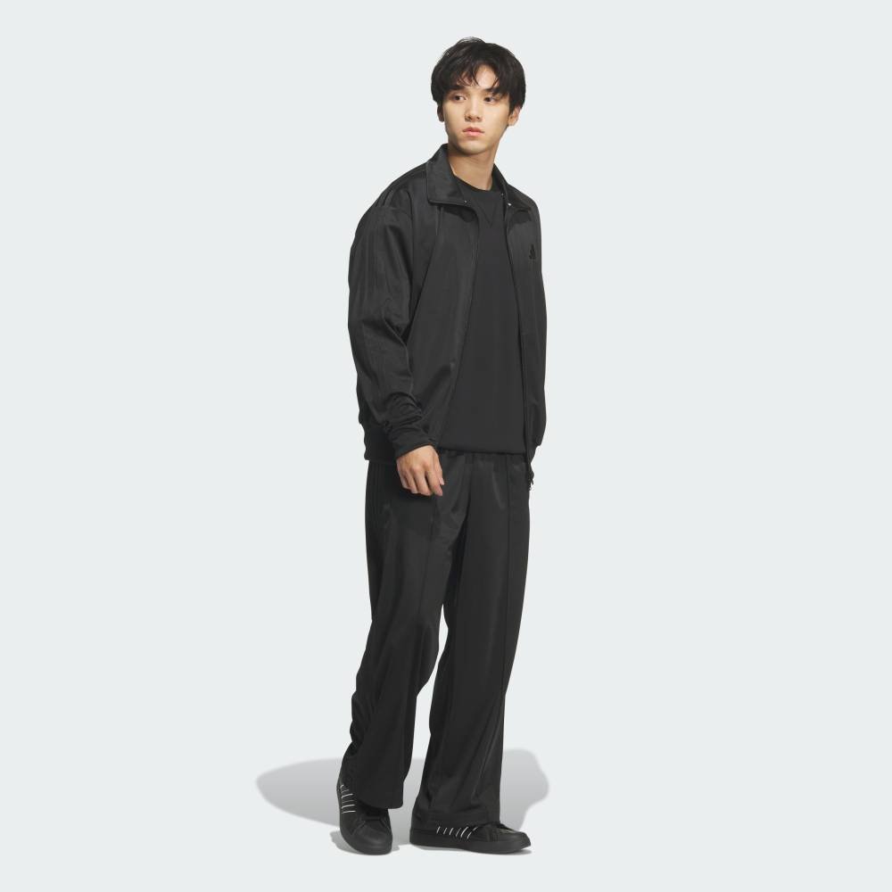 adidas 【公式】アディダス adidas 軽パン トリコットトラックトップ アディダス トップス その他のトップス ブラック【送料無料】