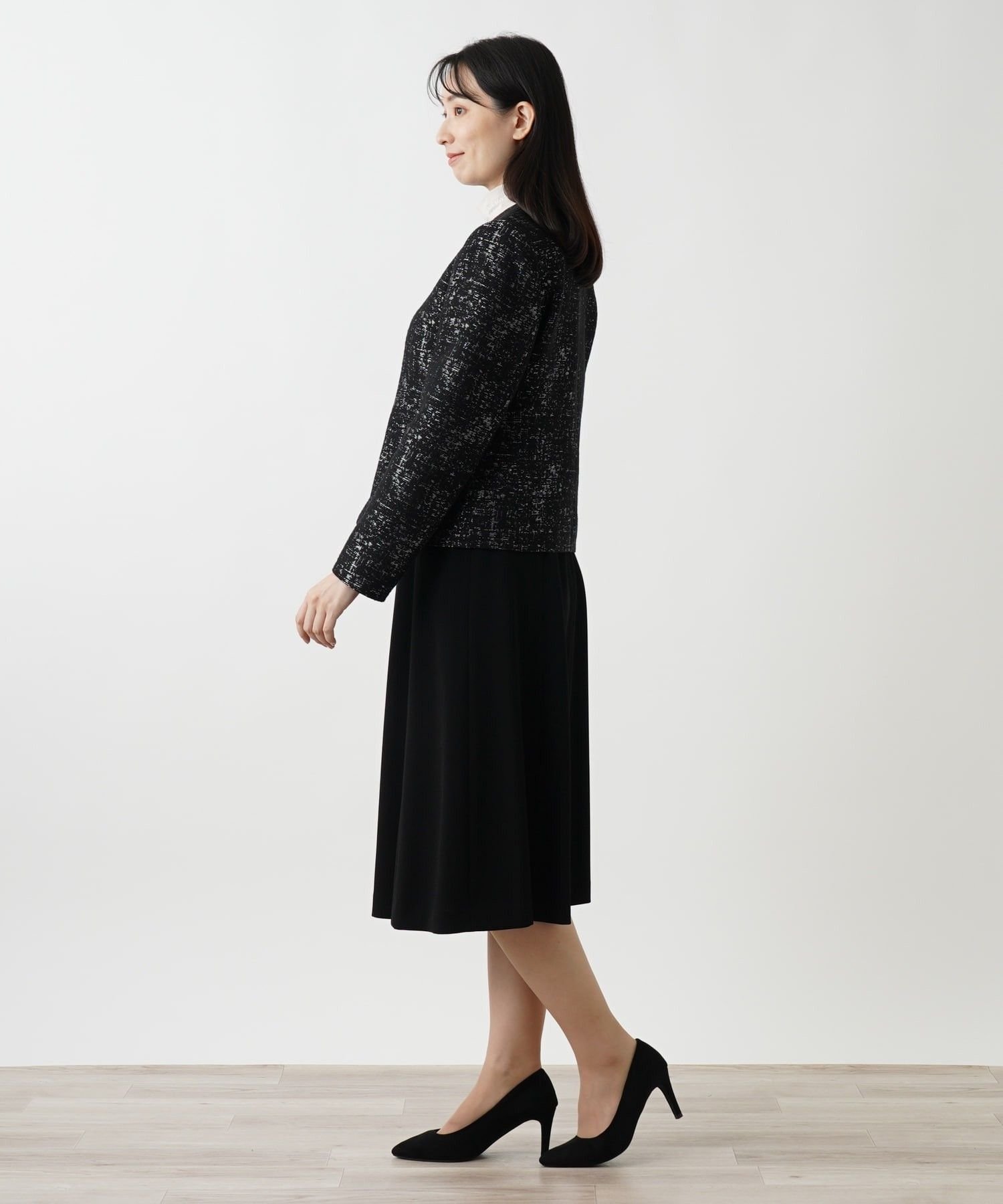Leilian ジャケット【ROCHAS Premiere】 レリアン ジャケット・アウター テーラードジャケット・ブレザー ブラック