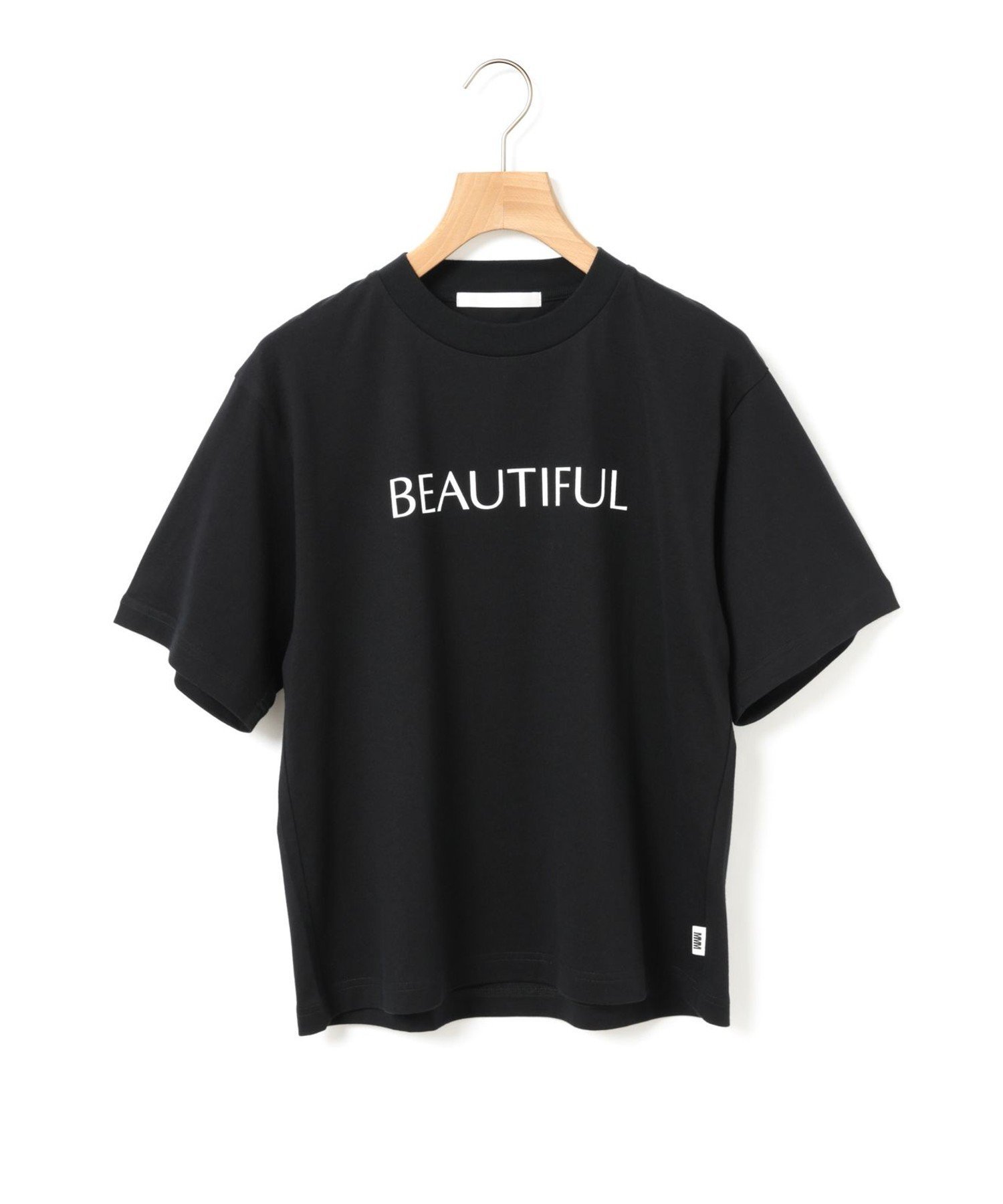 MARMARMAR MARMARMAR プリントTシャツ(BEAUTIFUL) マーコート トップス カットソー・Tシャツ ホワイト