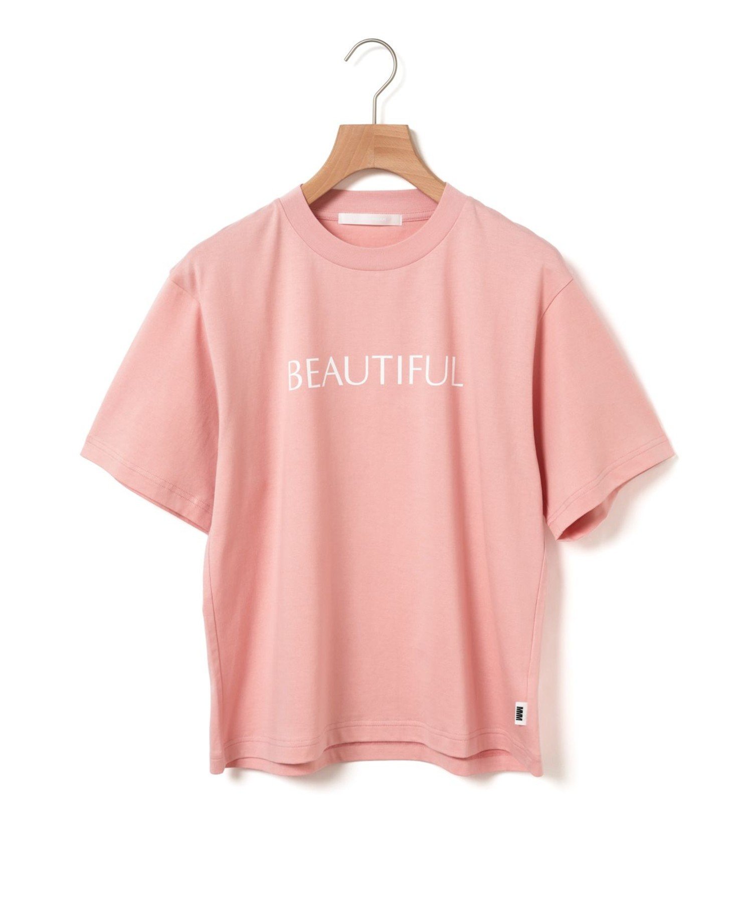 MARMARMAR MARMARMAR プリントTシャツ(BEAUTIFUL) マーコート トップス カットソー・Tシャツ ホワイト