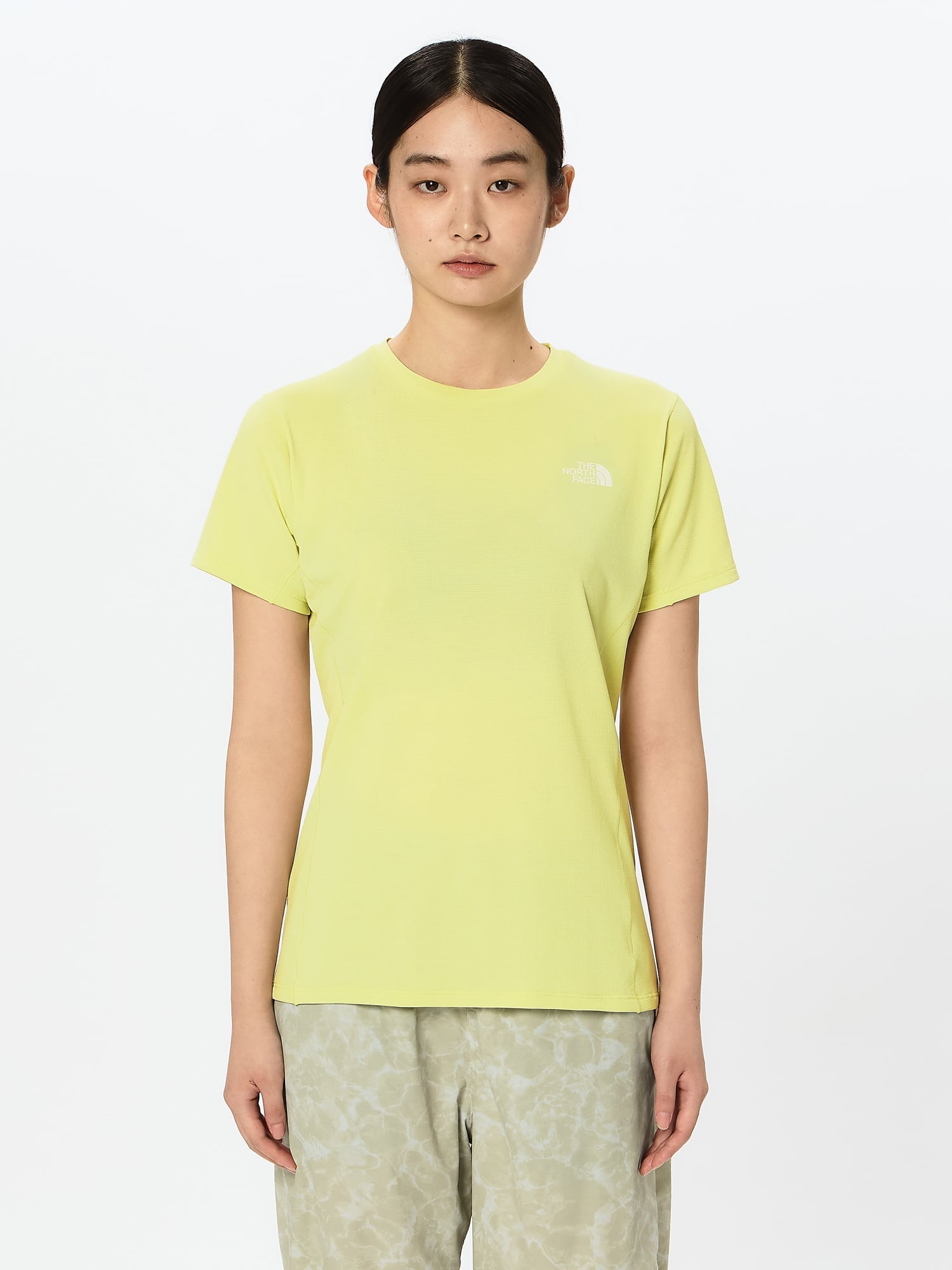 楽天市場】ノースフェイス Tシャツ（カラーイエロー）（レディース 
