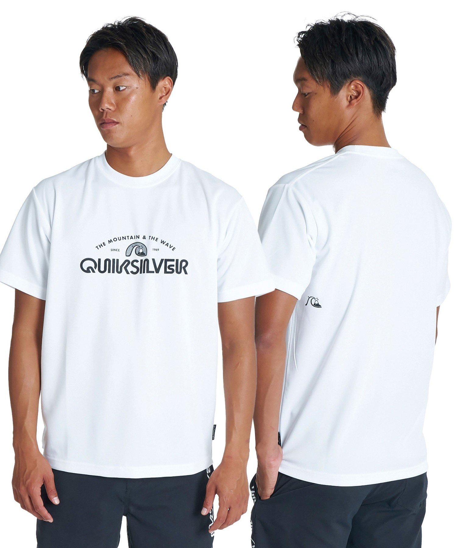 QUIKSILVER EV CORPO CLASSIC SS 【2026年夏モデル】 クイックシルバー トップス カットソー・Tシャツ ブラック ホワイト ピンク