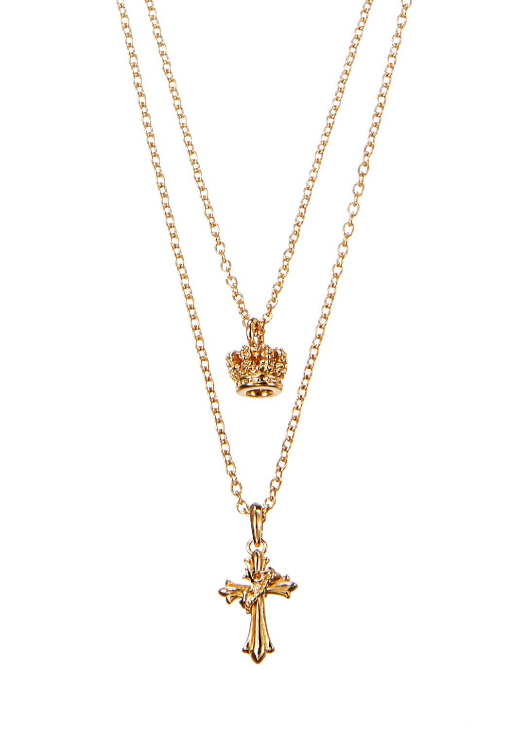 JUSTIN DAVIS DUALISM ネックレス ジャスティン デイビス アクセサリー・腕時計 ネックレス ゴールド