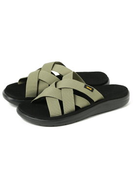 【SALE／10%OFF】B:MING by BEAMS TEVA / VOYA SLIDE　BEAMS　ビームス ビーミング ライフストア バイ ビームス シューズ サンダル/ミュール ブラック カーキ【送料無料】