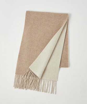 【SALE/40%OFF】UNITED ARROWS green label relaxing カシミヤ リバーシフル マフラー ユナイテッドアローズ アウトレット ファッション雑貨 マフラー・ストール・ネックウォーマー ベージュ ホワイト ブラック グリーン【送料無料】