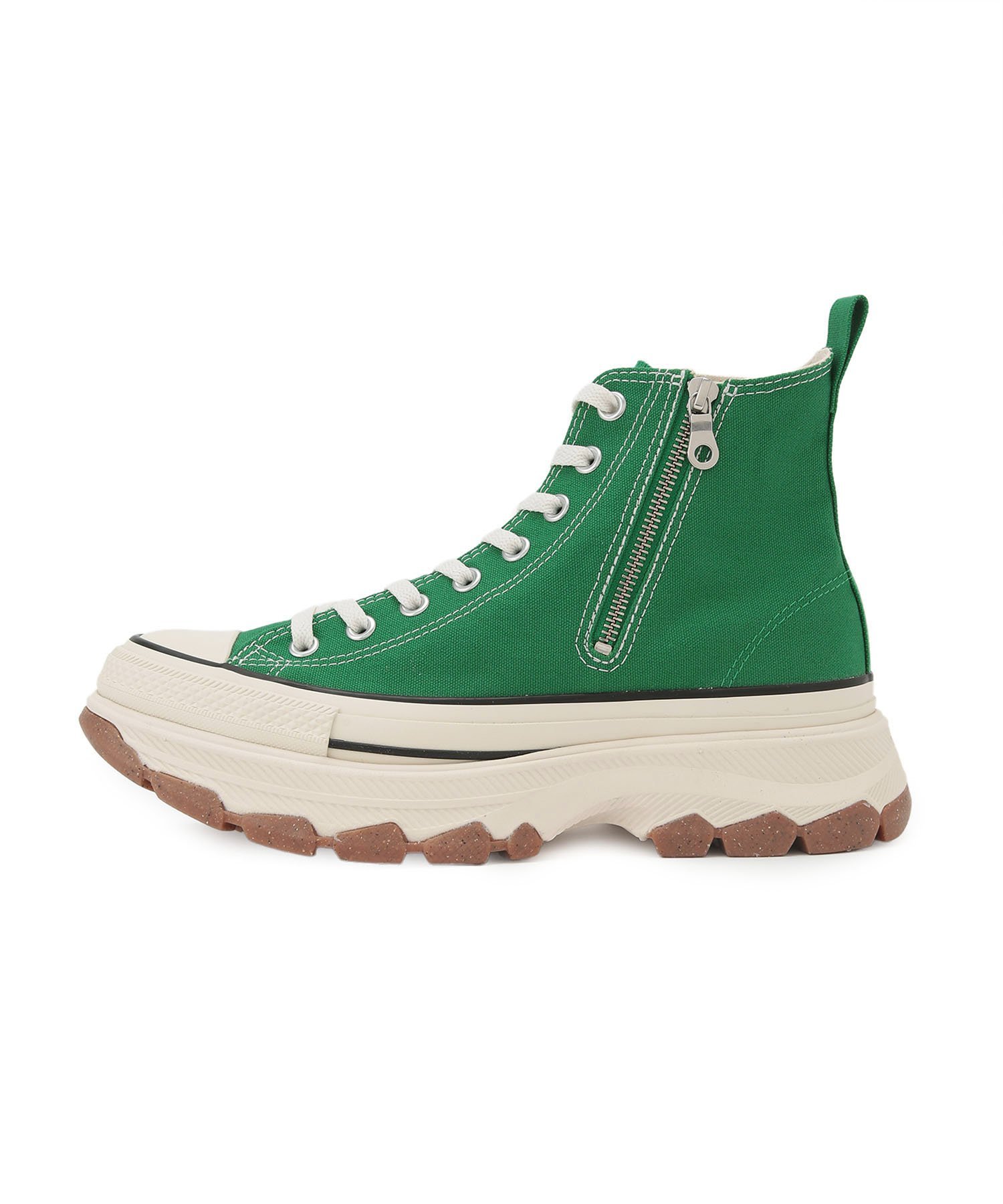 【SALE／40%OFF】JUNRED 【 CONVERSE / コンバース 】オールスター(R)トレックウェーブZ ハイカット ジュン スタンダード ピックス シューズ・靴 スニーカー グリーン ホワイト【送料無料】