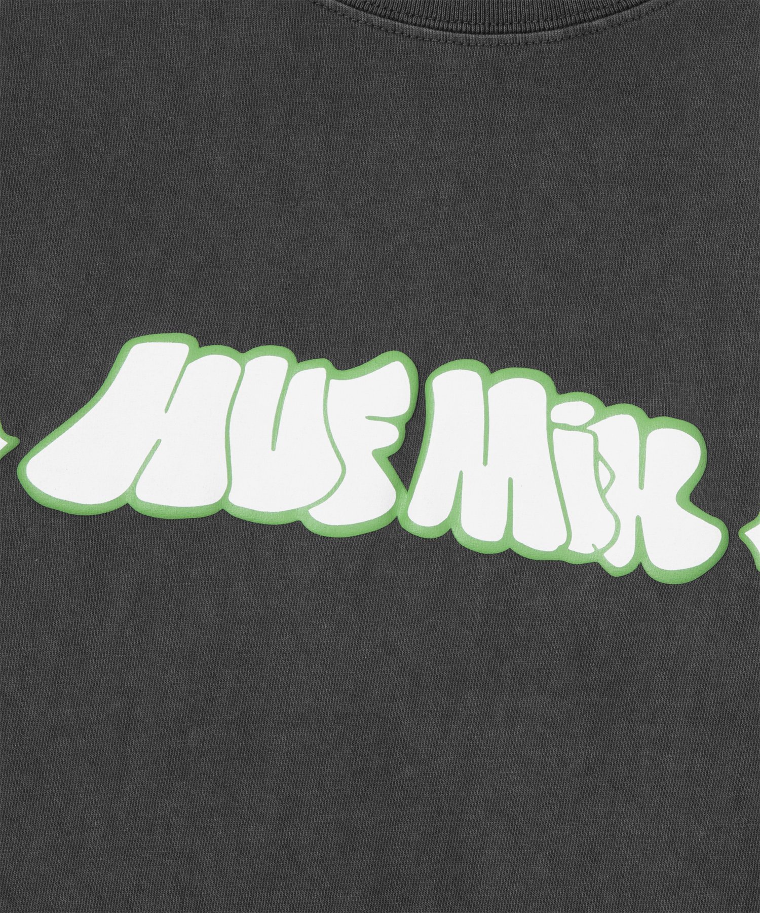 HUF PLAYLIST WASHED TEE / HUF ハフ Tシャツ ハフ トップス カットソー・Tシャツ ブラック【送料無料】