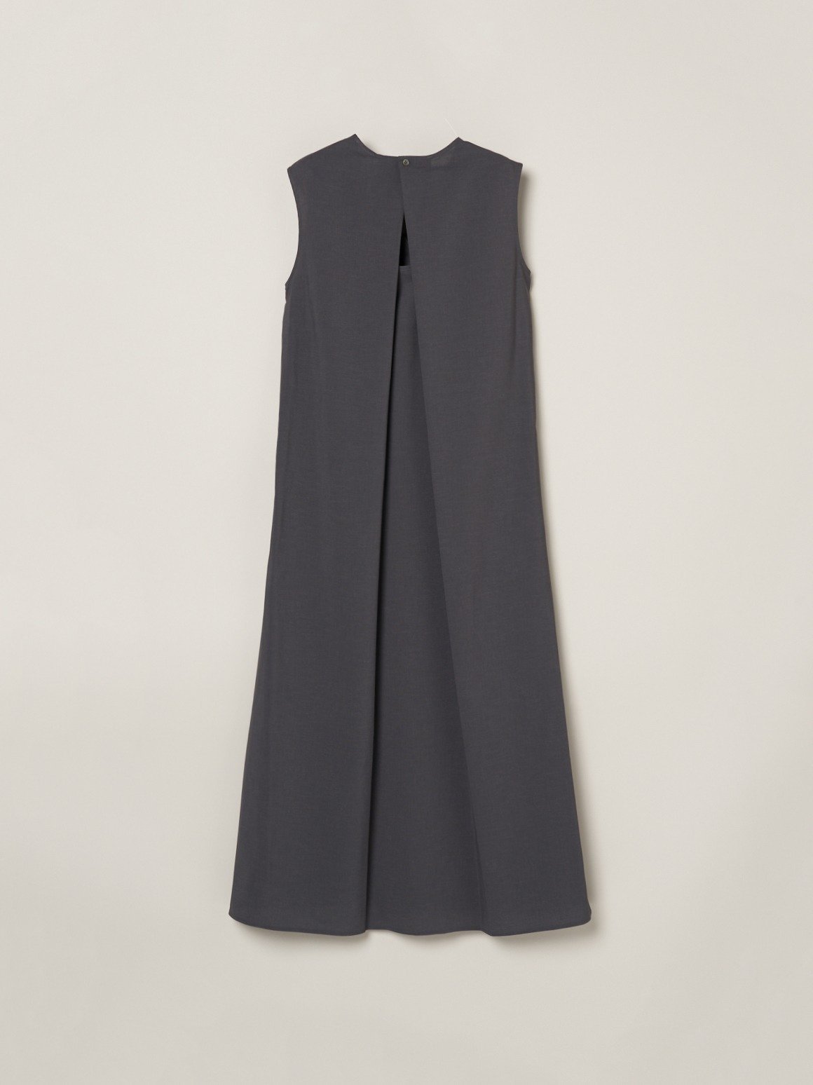 three dots Dry twill easy dress スリードッツ ワンピース・ドレス ドレス グレー ベージュ【送料無料】