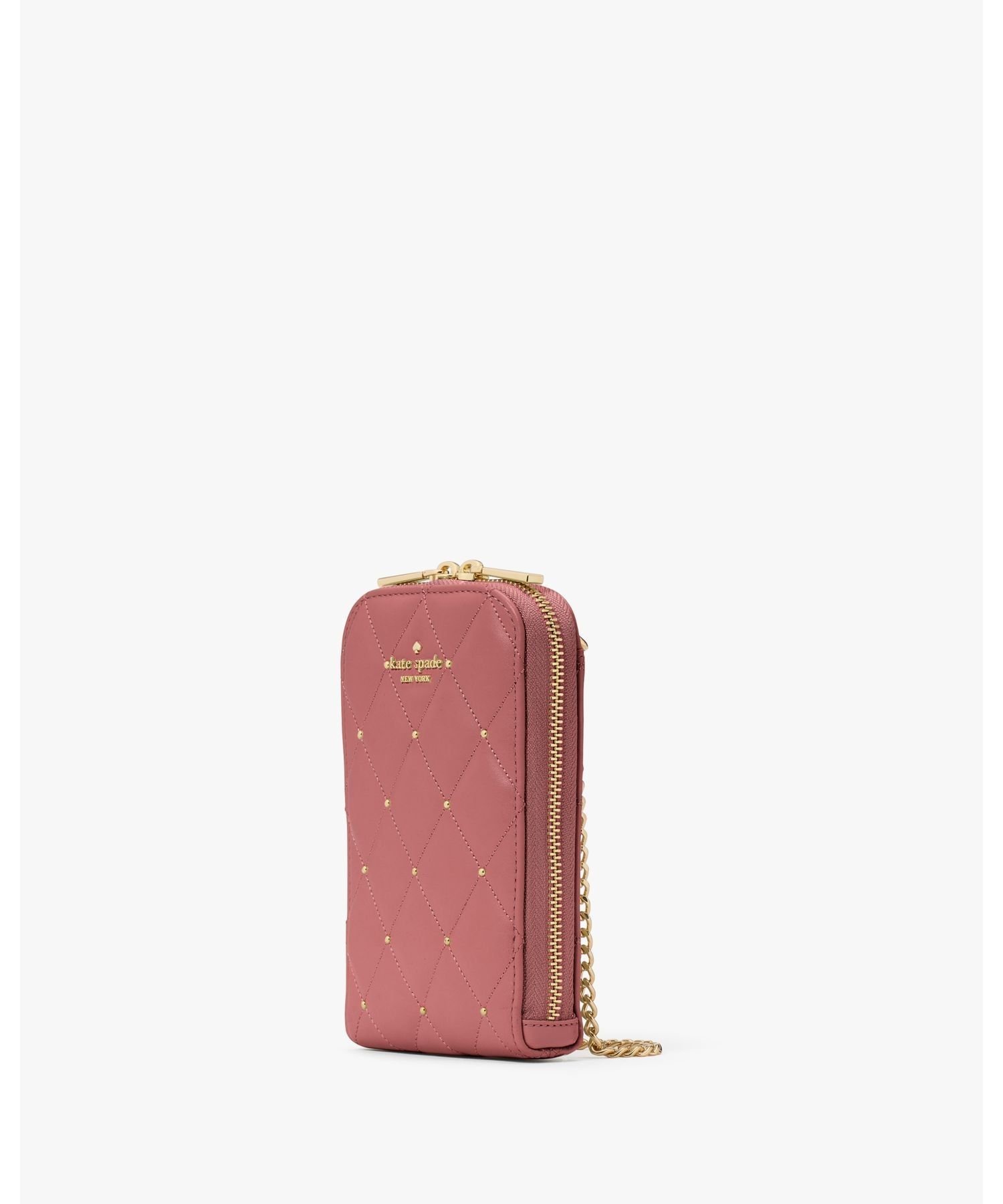 kate spade new york キャリー スムース キルテッド スタッズ ノース サウス ジップ フォン クロスボディ stylife-15213441 Rakuten Fashion サンプル画像3