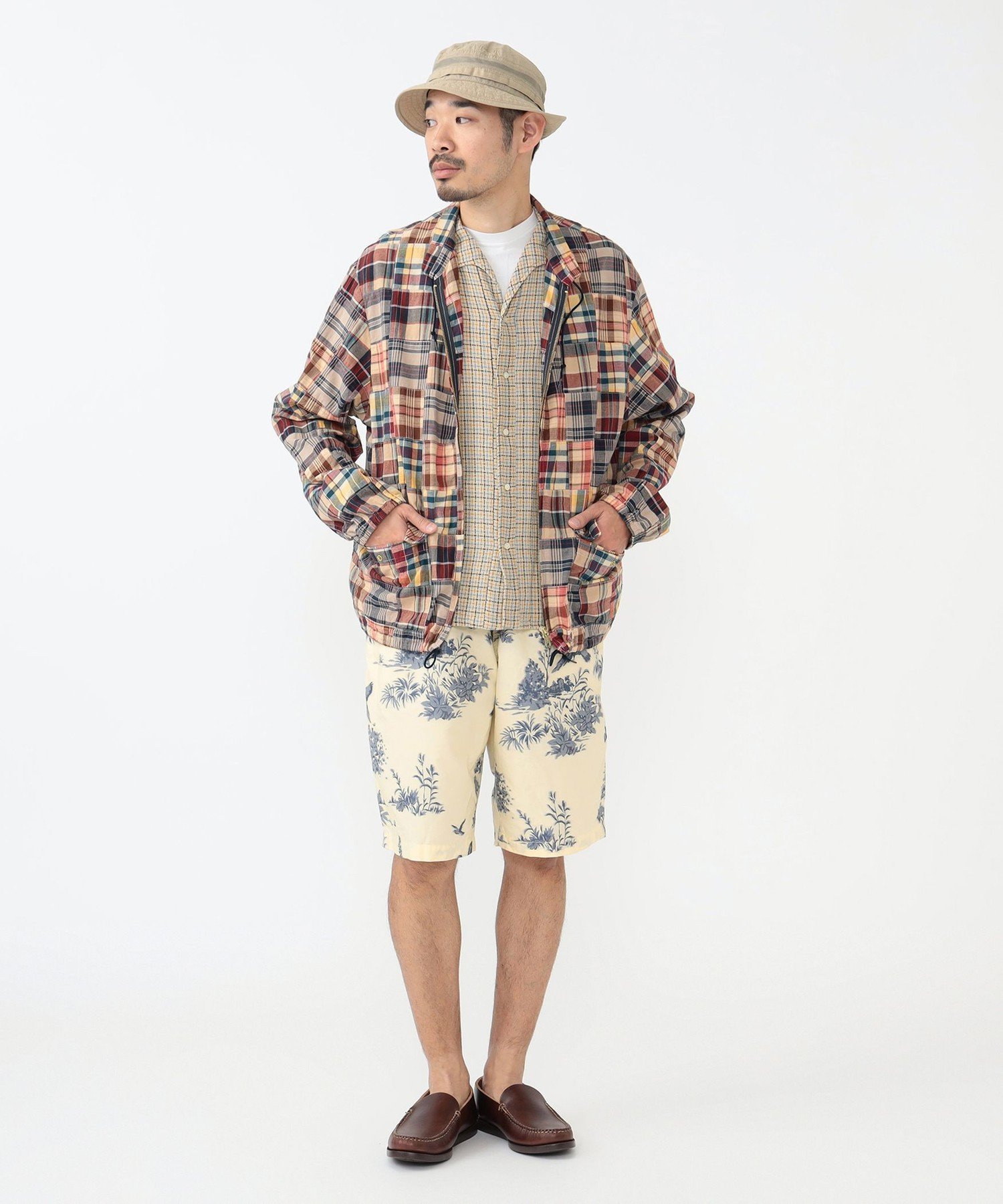 Easy Shorts Cut Jacquard ビームス アウトレット パンツ その他のパンツ ピンク