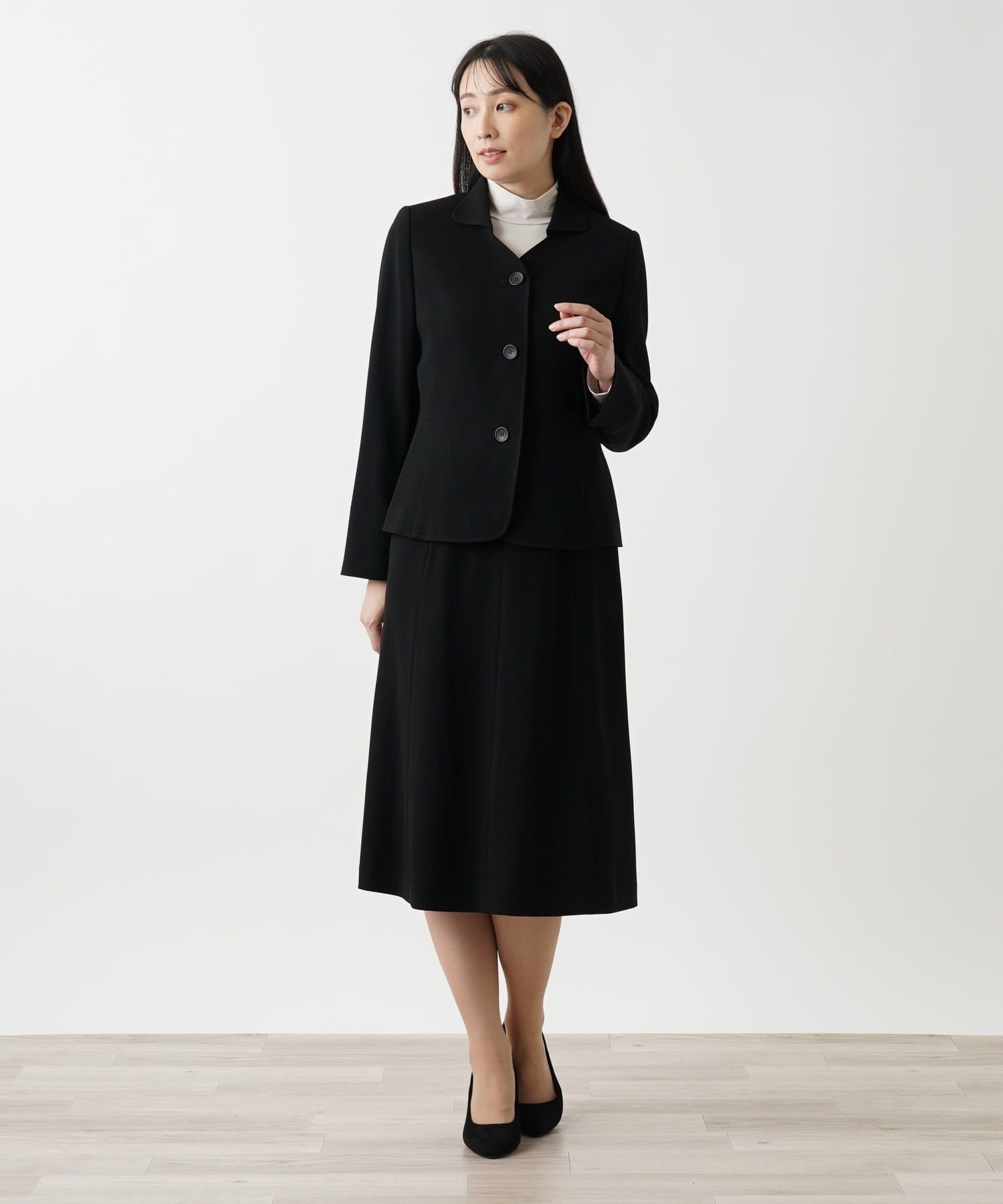 Leilian ジャケット【ROCHAS Premiere】 レリアン ジャケット・アウター テーラードジャケット・ブレザー ブラック ベージュ