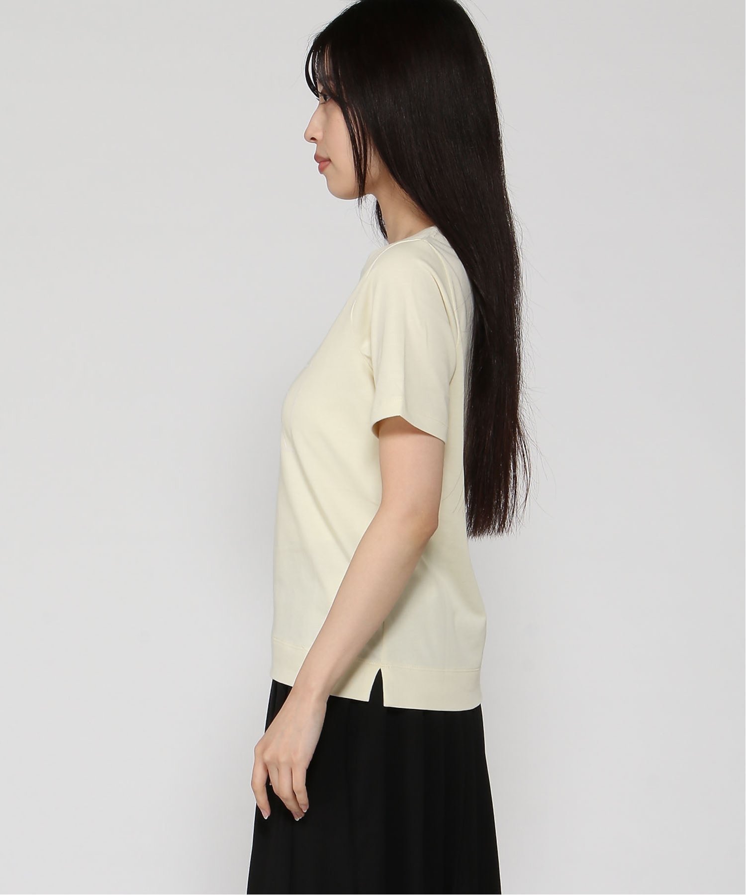 CROCODILE CODE CROCODILE CODE/(W)コットンブレンド ロゴプリント Tシャツ クロコダイル トップス カットソー・Tシャツ ベージュ ピンク【送料無料】