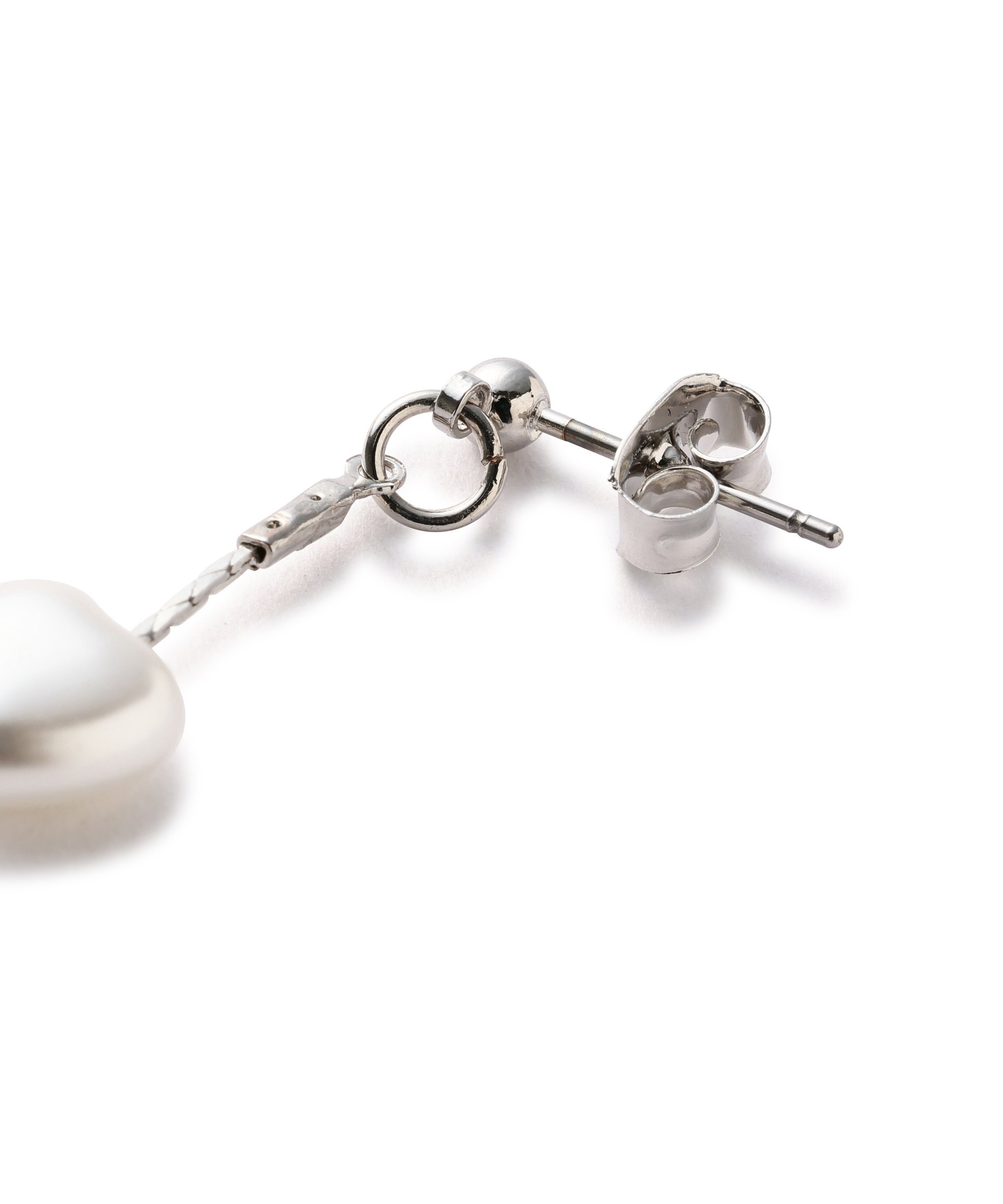 PROPORTION BODY DRESSING ハートロングピアス プロポーションボディドレッシング アクセサリー・腕時計 その他のアクセサリー・腕時計 シルバー