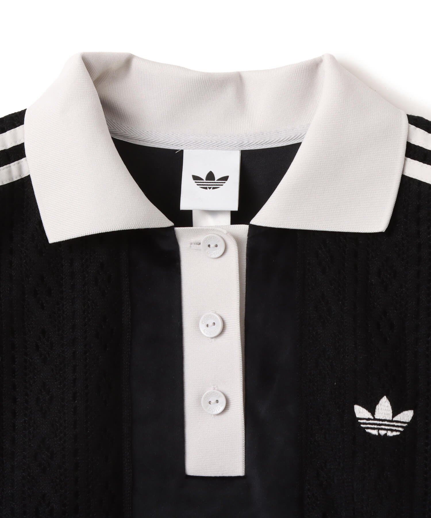 adidas WINTERISED LONGSLEEVE SOCCER JERSEY ブラック アトモス トップス カットソー・Tシャツ ブラック