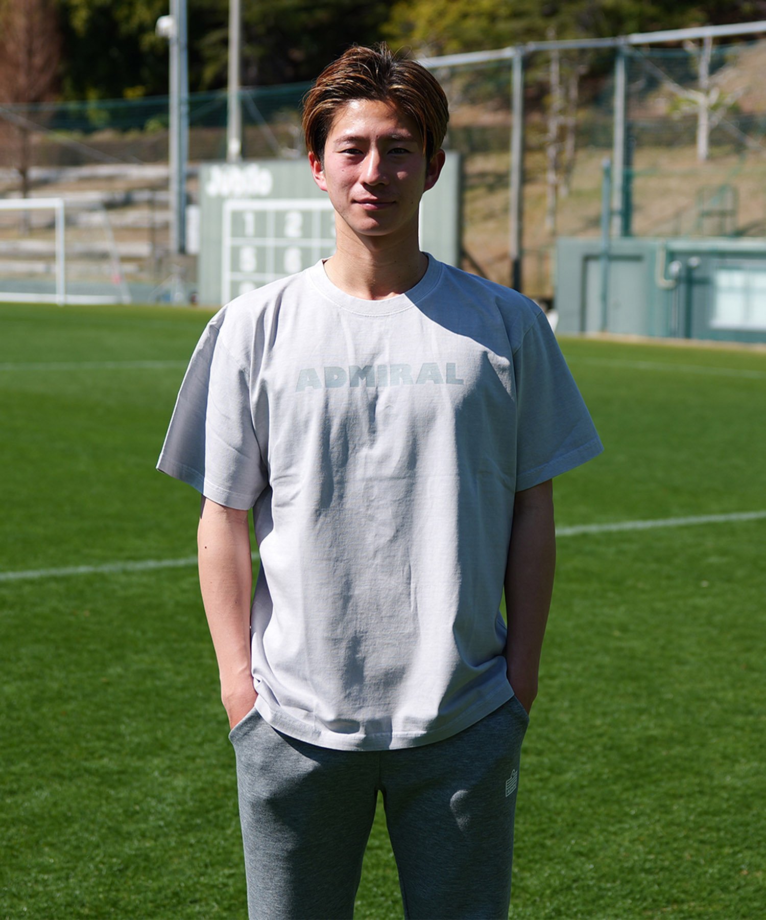 GRASSROOTS-Tシャツ ANUN606 アドミラル トップス カットソー・Tシャツ グレー ブラック