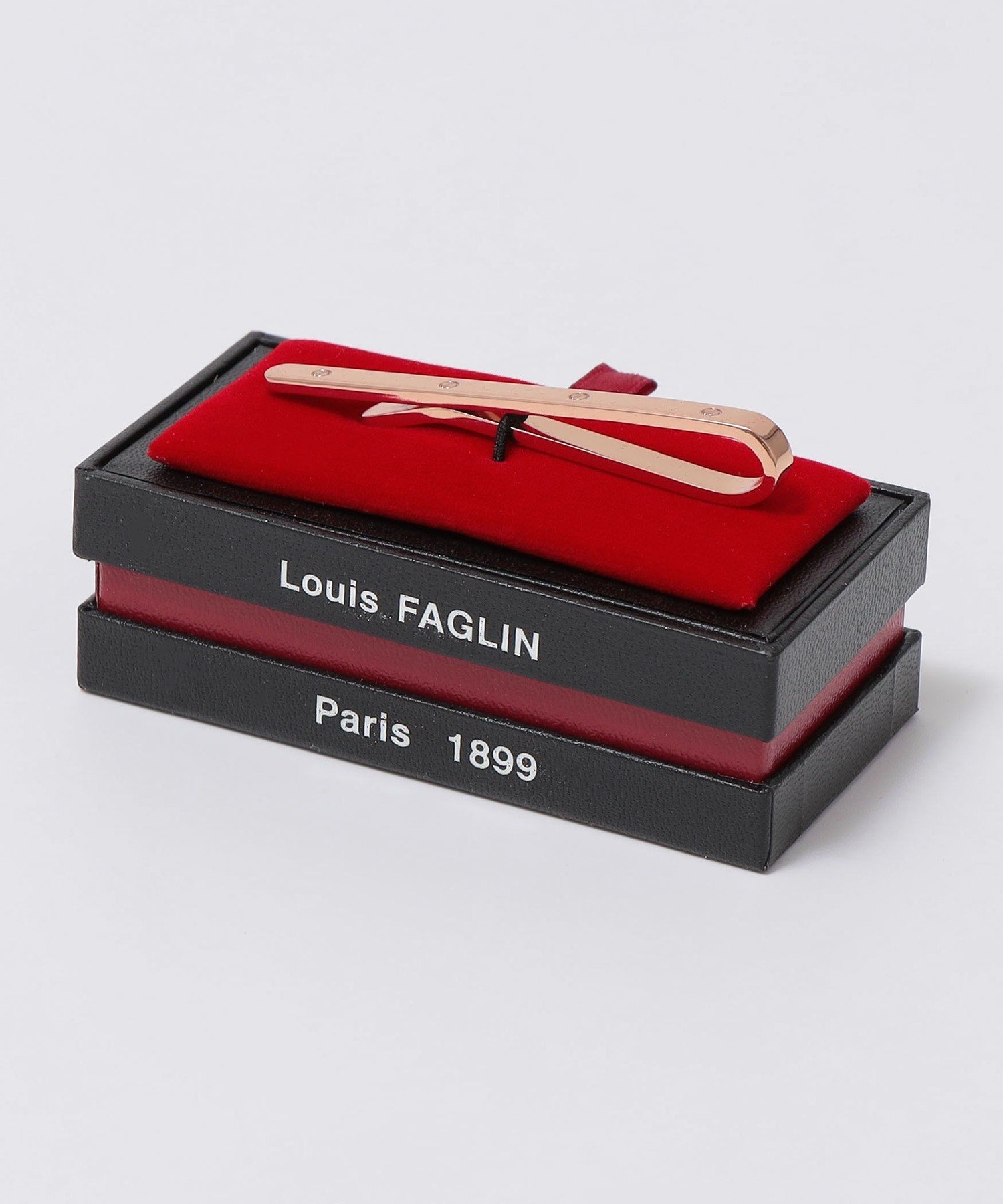 SHIPS MEN LOUIS FAGLIN: Quatre Vis ローズゴールド メッキ タイバー (ネクタイピン) シップス ファッション雑貨 その他のファッション雑貨 ゴールド