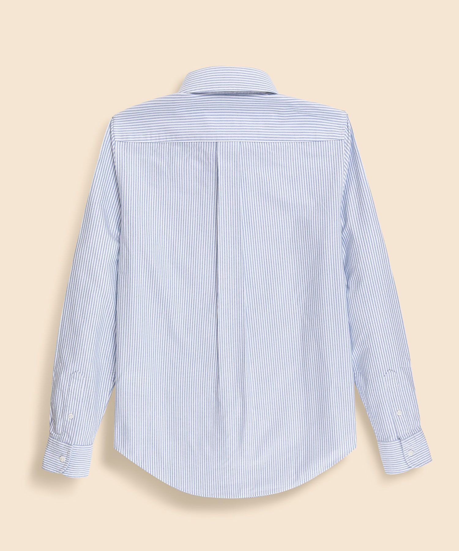オックスフォード キャンディストライプ GFロゴ ボタンダウンシャツ Classic Fit ブルックス ブラザーズ トップス シャツ・ブラウス ブルー