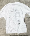 【SALE／60 OFF】BEAMS T 攻殻機動隊 SAC_2045 マンガート ビームス / 草薙素子 ロングスリーブ Tシャツ ビームス アウトレット トップス カットソー Tシャツ ホワイト