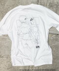 【SALE／70%OFF】BEAMS T 攻殻機動隊 SAC_2045 * マンガート ビームス / 草薙素子 ロングスリーブ Tシャツ ビームス アウトレット トップス カットソー・Tシャツ ホワイト