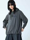 【SALE/16%OFF】LASUD ヴィンテージライクロゴフーディ ラシュッド トップス パーカー・フーディー ブラック カーキグリーン グレー【送料無料】