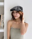 【SALE/55%OFF】Heather ハンチングキャップ ヘザー 帽子 キャスケット ブラック