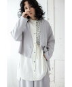 OSMOSIS ノーカラーアシンメトリージャケット オズモーシス ジャケット・アウター その他のジャケット・アウター ブラック グレー【送料無料】