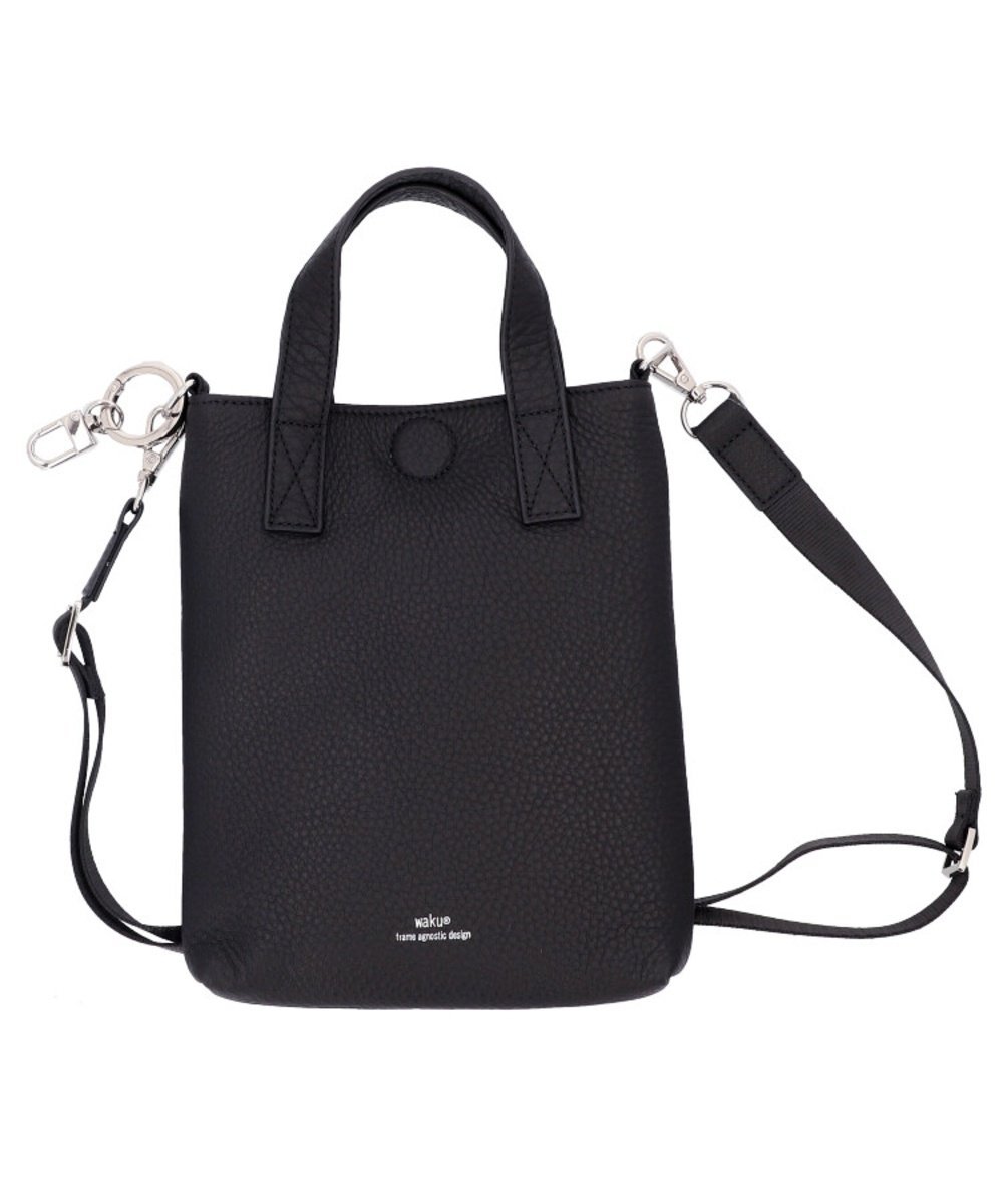 BACKYARD FAMILY waku ハンドル付き2WAYミニトート ローラ バッグ トートバッグ ブラック ネイビー グレー【送料無料】