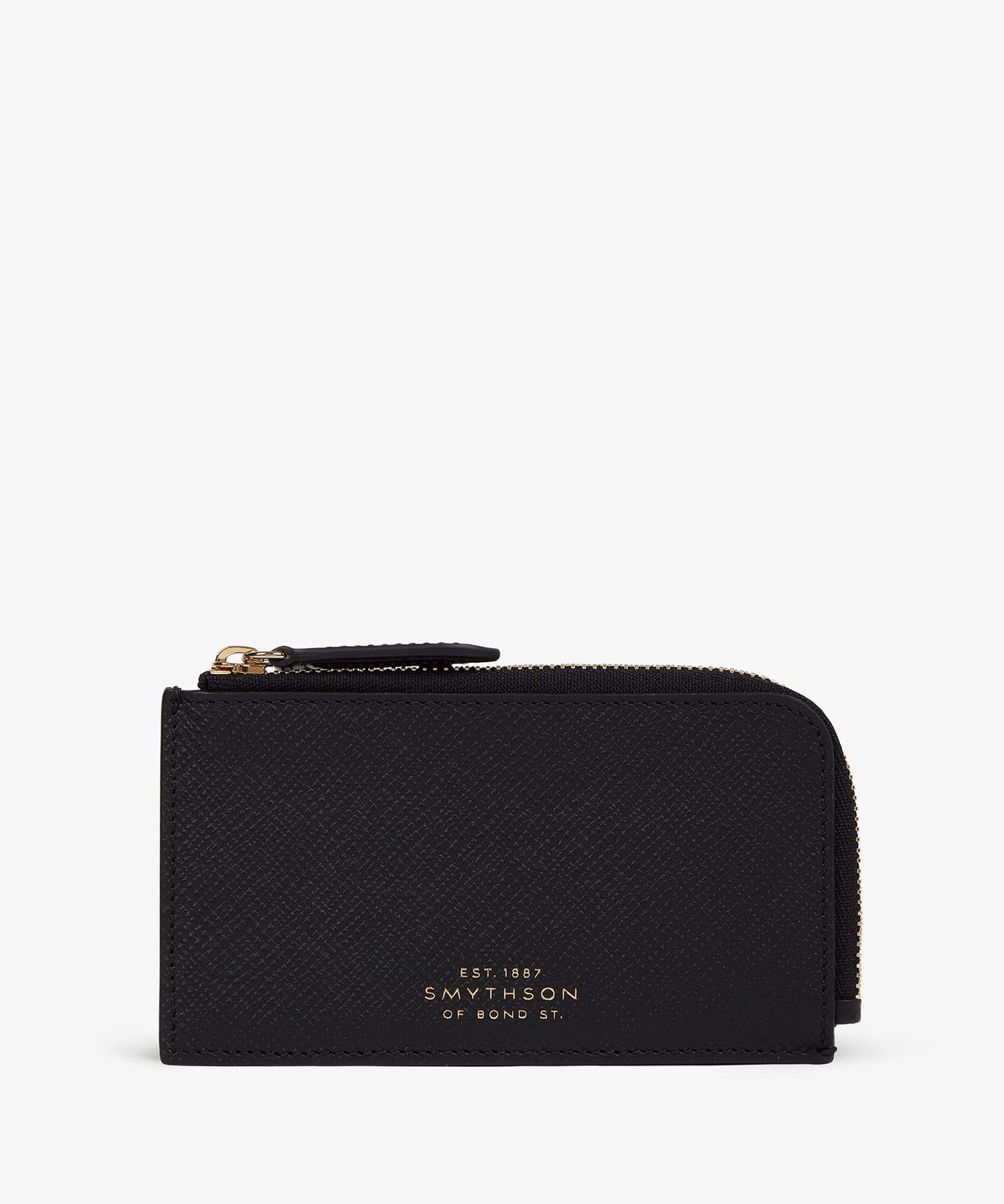 SMYTHSON Panama 4CC Coin Purse スマイソン 財布・ポーチ・ケース その他の財布・ポーチ・ケース ブラック【送料無料】