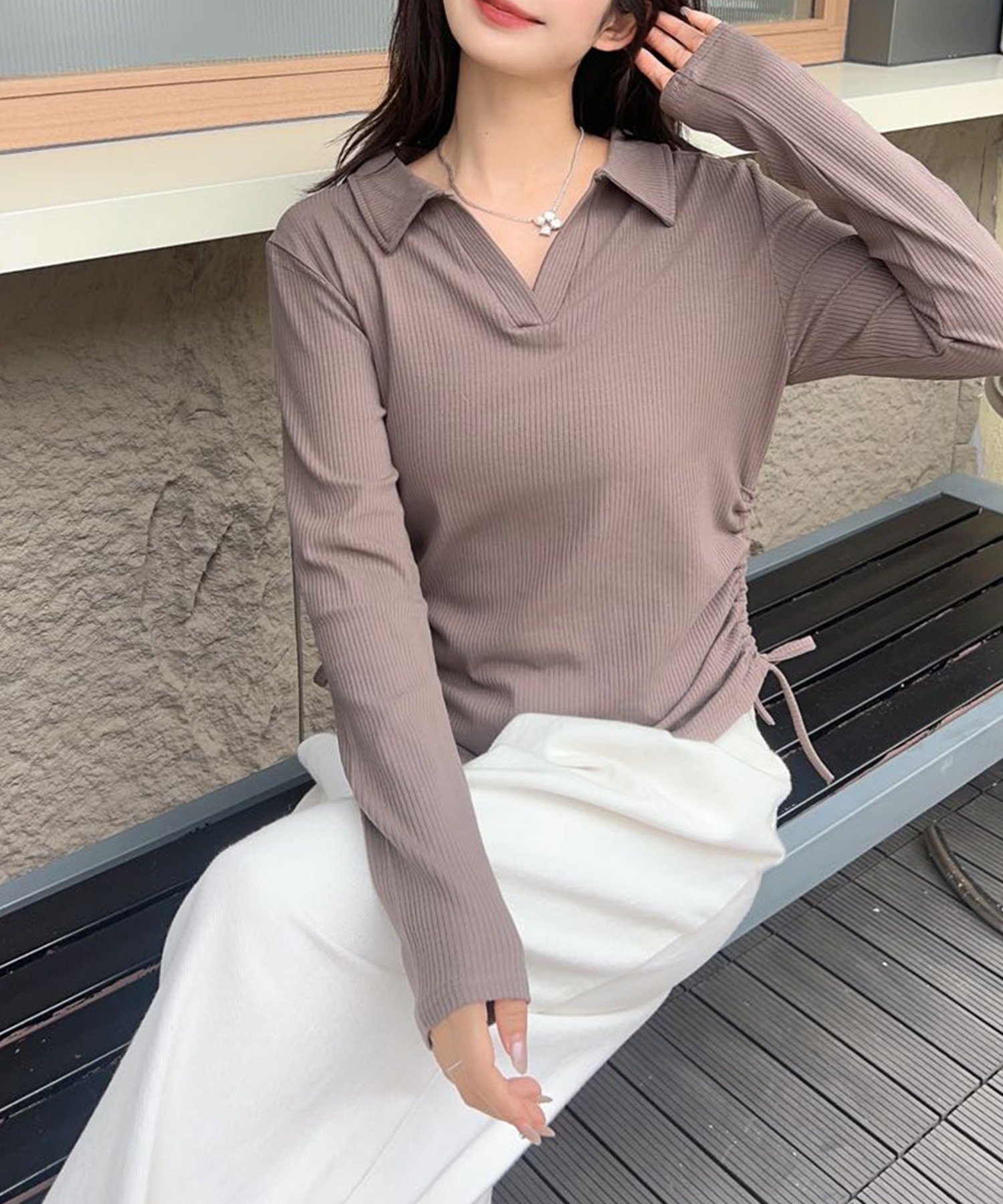 楽天市場】襟付き シャツ レディース(サイズ(S/M/L)フリー 楽天市場】襟付き シャツ レディース(サイズ(S/M/L)フリー