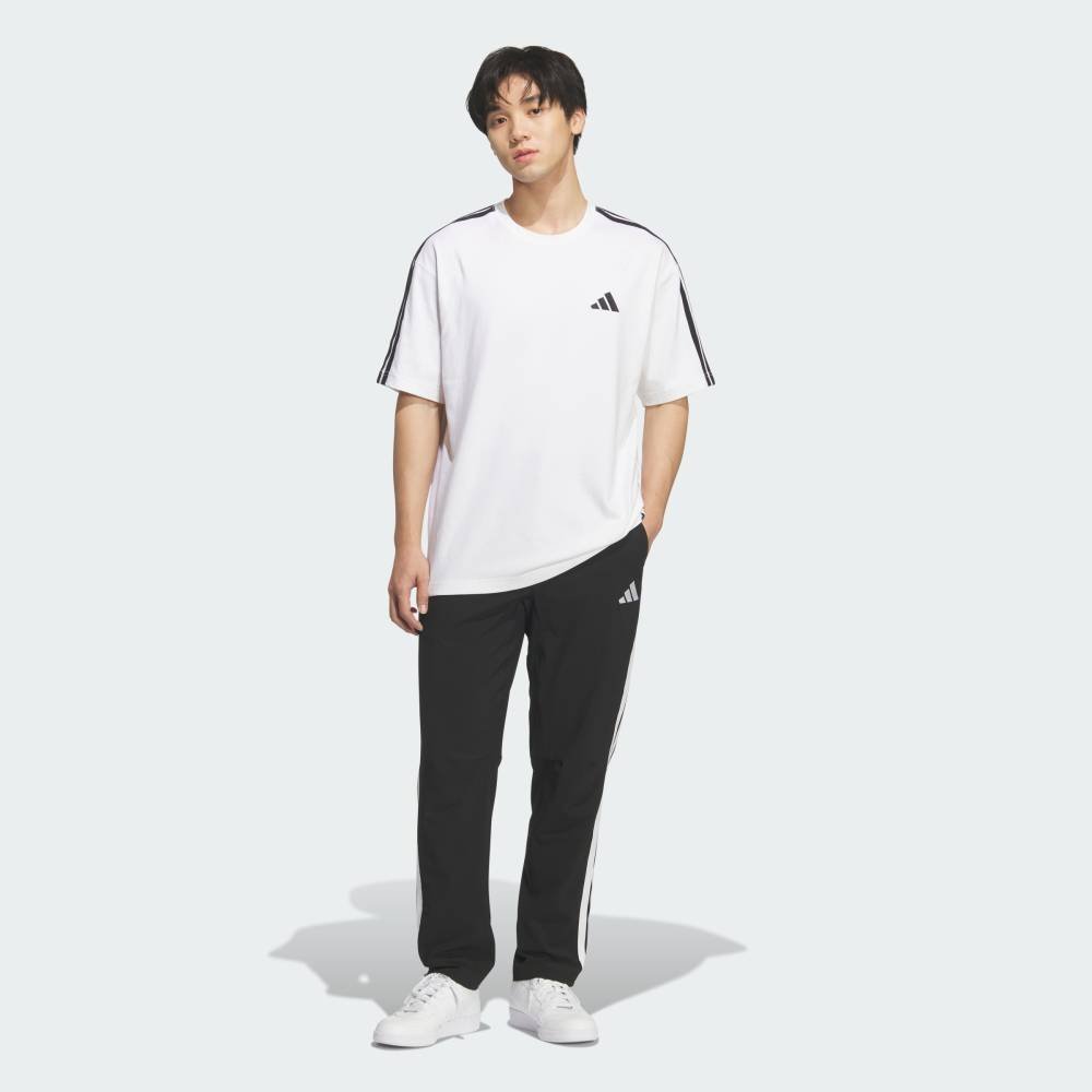 adidas 【公式】アディダス adidas 軽パン ストレッチコミューターレギュラーテーパードパンツ アディダス パンツ その他のパンツ ブラック【送料無料】