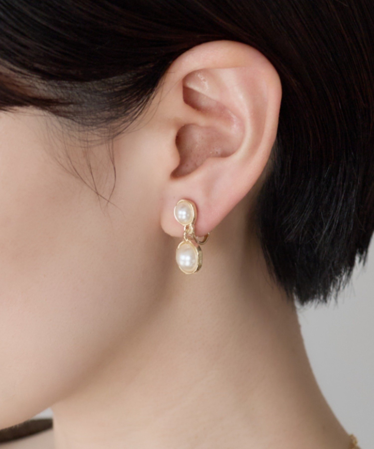 【SALE／41%OFF】ciite' シリコン付 デザインパール イヤリング シーテ アクセサリー・腕時計 イヤリング・イヤーカフ シルバー ゴールド