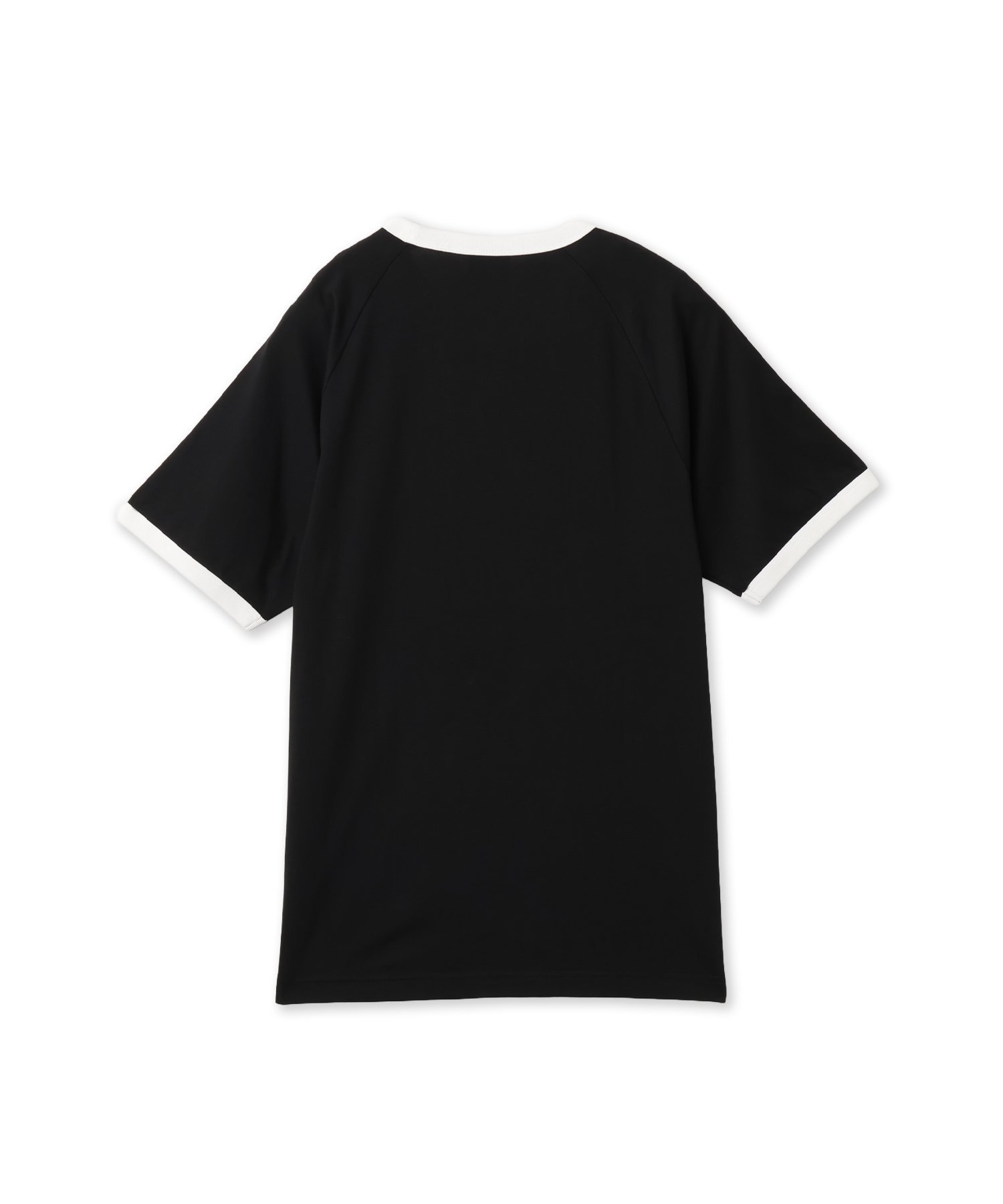 adidas 3-STRIPES TEE ブラック アトモス トップス カットソー・Tシャツ ブラック