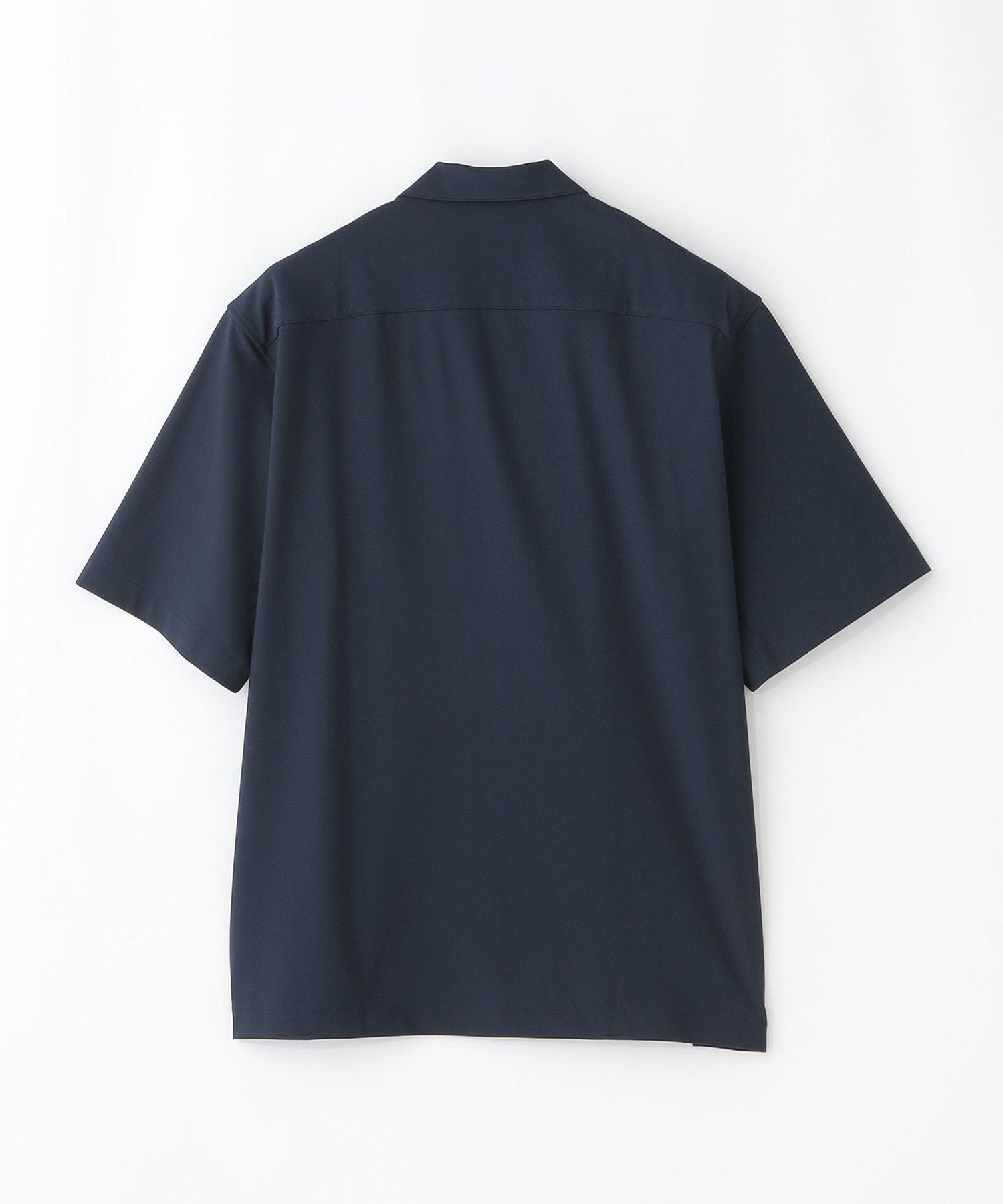 【WEB&一部店舗限定】ドライトリコットオーバーサイズシャツ マッキントッシュ フィロソフィー トップス シャツ・ブラウス ブラック ネイビー