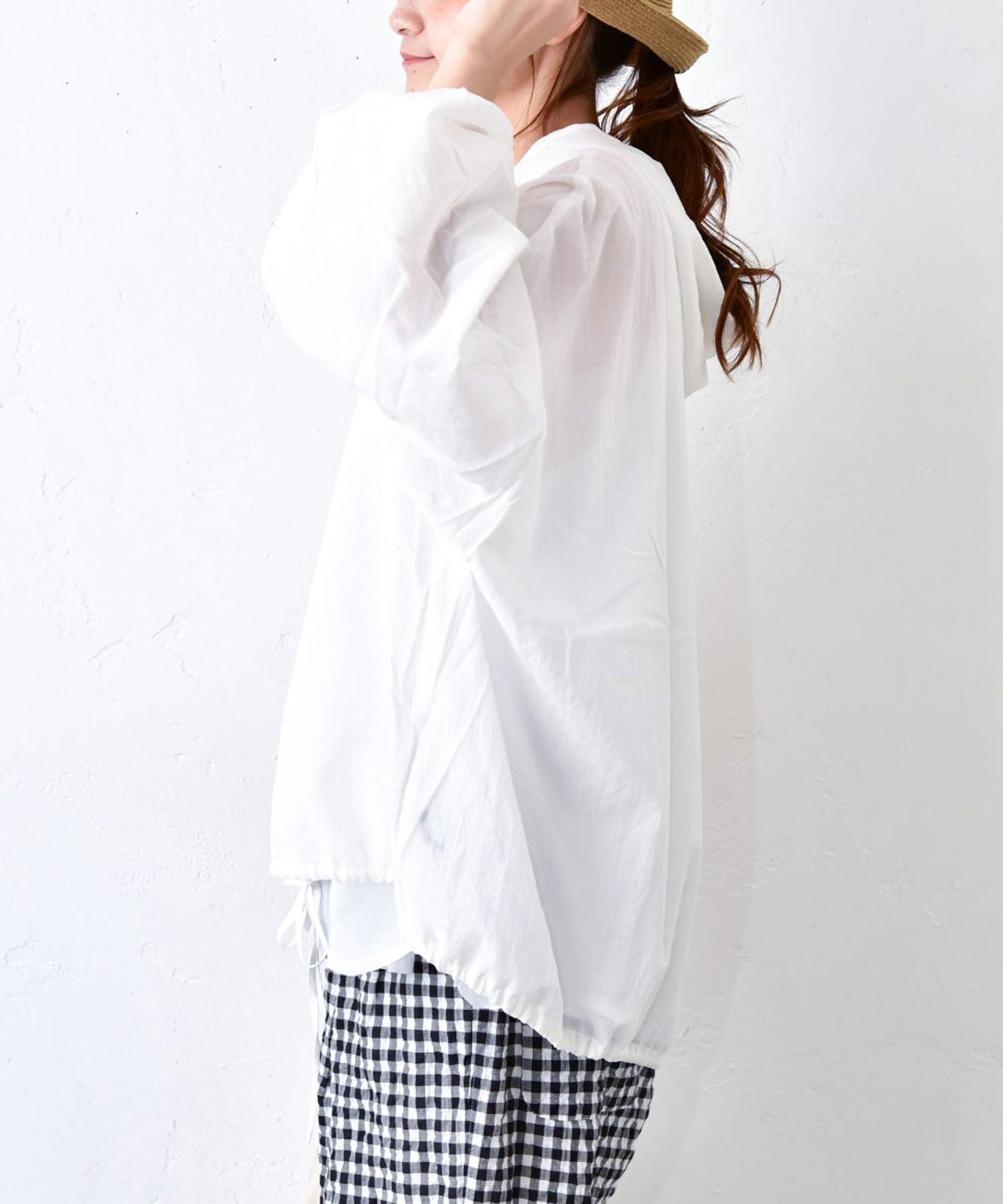 hagumu hagumu｜フード付ヘンリープルオーバー [[hag-231]][C] ハグハグ トップス カットソー・Tシャツ ブラック