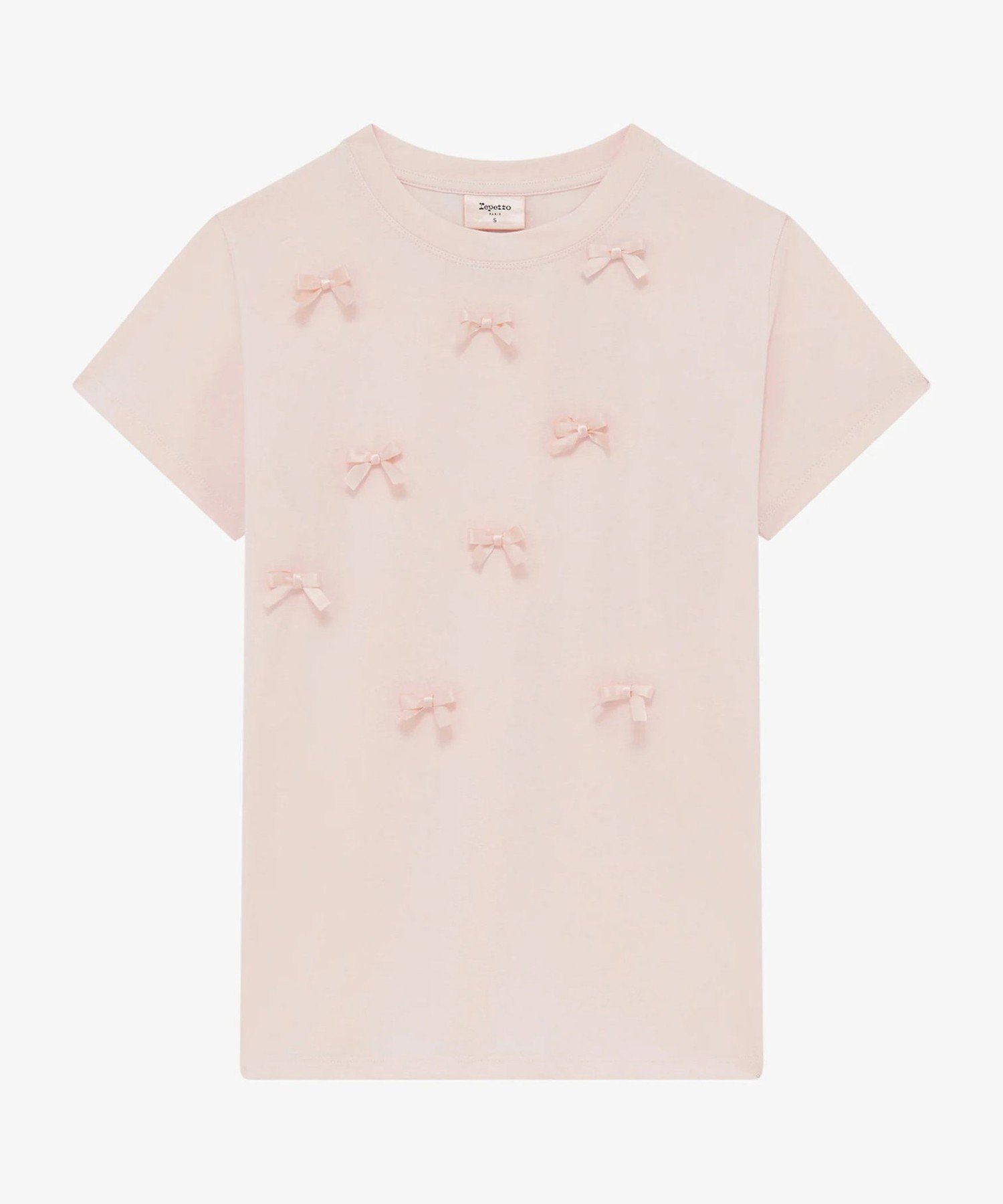 Repetto シグネチャー サテン マルチリボン Tシャツ レペット トップス カットソー・Tシャツ【送料無料】