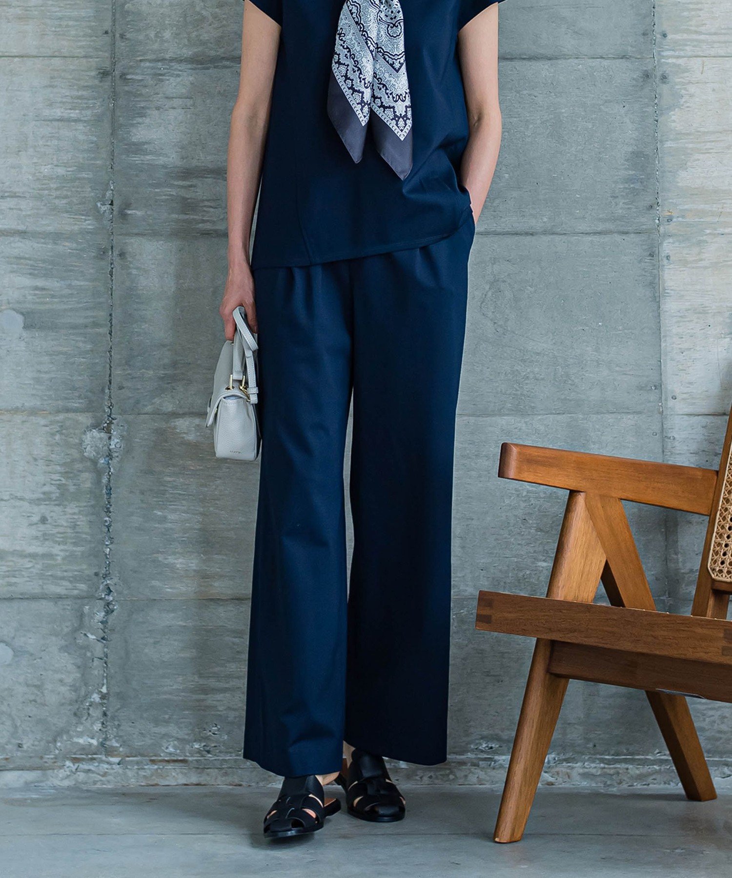 【SALE／50%OFF】LAUTREAMONT 【WEB限定】UVカットストレッチパンツ≪セットアップ対応/洗濯機で洗える/吸水速乾≫ ロートレアモン パンツ その他のパンツ カーキグリーン ブラウン ネイビー ベージュ【送料無料】