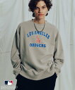【SALE/50%OFF】JUNRED 【MLB COLLECTION BY JUN】グラデーションフロッキースウェット ジュンレッド トップス スウェット・ト...