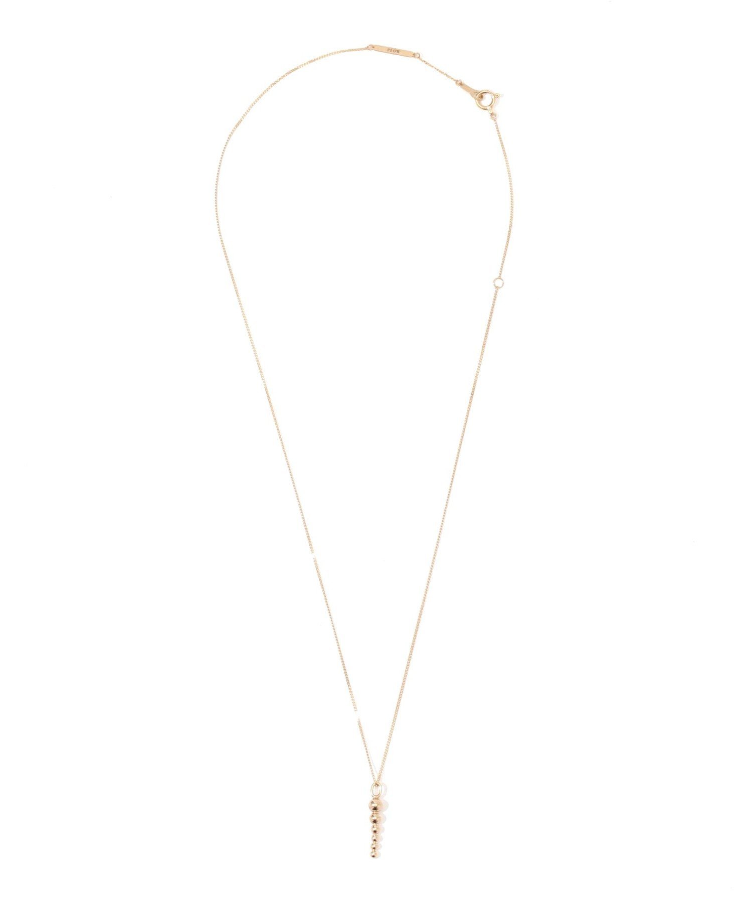 TOMORROWLAND GOODS PLOW Grain Conch Shell ネックレス トゥモローランド アクセサリー・腕時計 ネックレス ゴールド【送料無料】