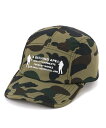 A BATHING APE 1ST CAMO JET CAP ア ベイシング エイプ 帽子 キャップ イエロー グリーン【送料無料】