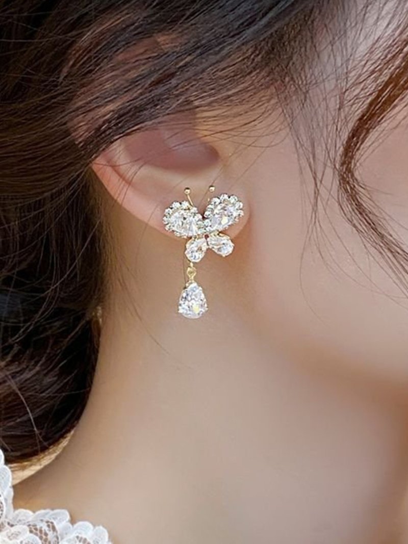 【SALE／33%OFF】Coo+i Coo+i/(W)ビジューデザインピアス スレンダー アクセサリー・腕時計 ピアス ゴールド