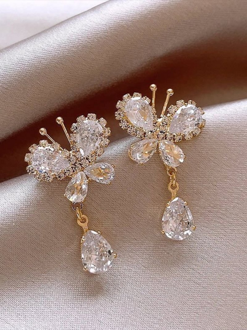【SALE／33%OFF】Coo+i Coo+i/(W)ビジューデザインピアス スレンダー アクセサリー・腕時計 ピアス ゴールド