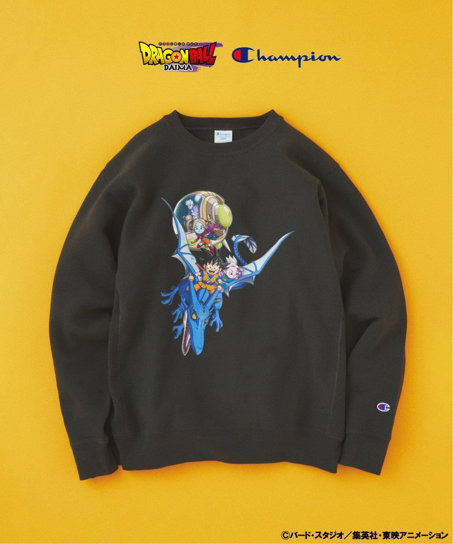 JOURNAL STANDARD 『ドラゴンボールDAIMA』CHAMPION / チャンピオン for JS プリントスウェット ジャーナル スタンダード トップス スウェット・トレーナー ブラック グレー オレンジ【送料無料】